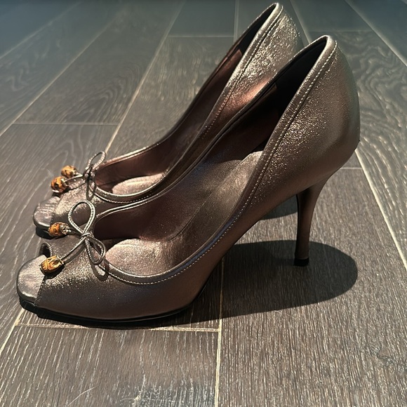 Gucci open toe heels - Picture 2 of 3